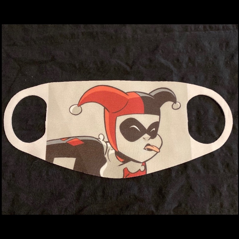 Harley Quinn face mask